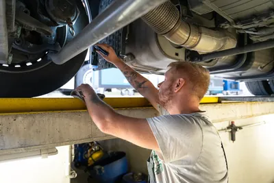 Arbeit in der eigenen Werkstatt